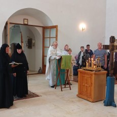 2 ноября прошла служба в приписном храме