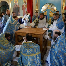 Освящение Смоленского храма в погосте Веретьево