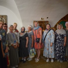 Обитель посетили родственники наших воинов