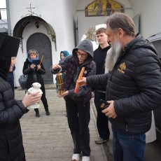 Встреча в обители Благодатного Огня