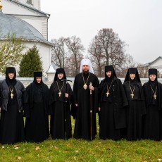 Архиерейское богослужение в Свято-Ильинском монастыре